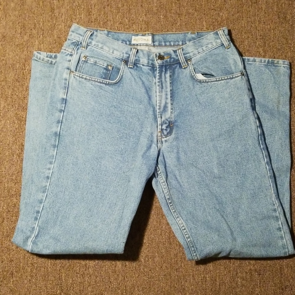 Merona Men's Blue Jeans - Picture 4 of 4